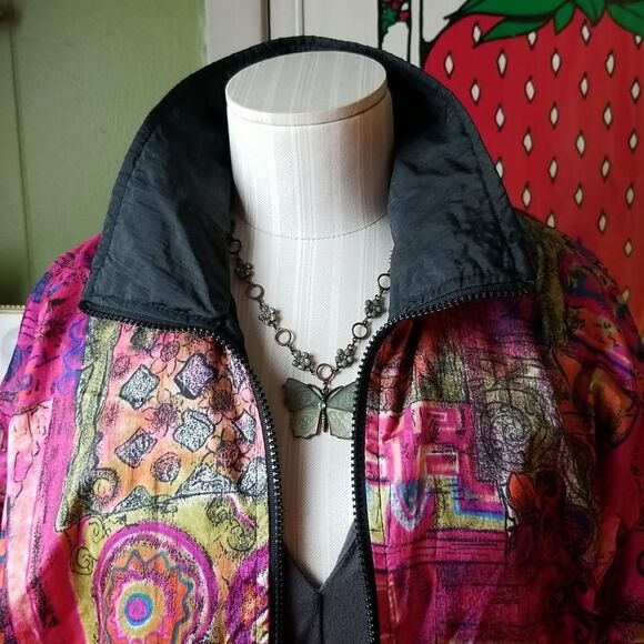 Windbreaker Jacket 80s 90s - Picture 6 of 11